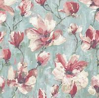 Camilla Floral Teal & Pink